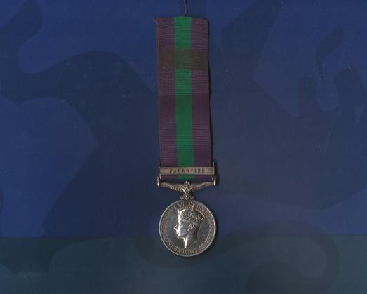 A GSM Bar Palestine To a Ryl Sussex Casualty