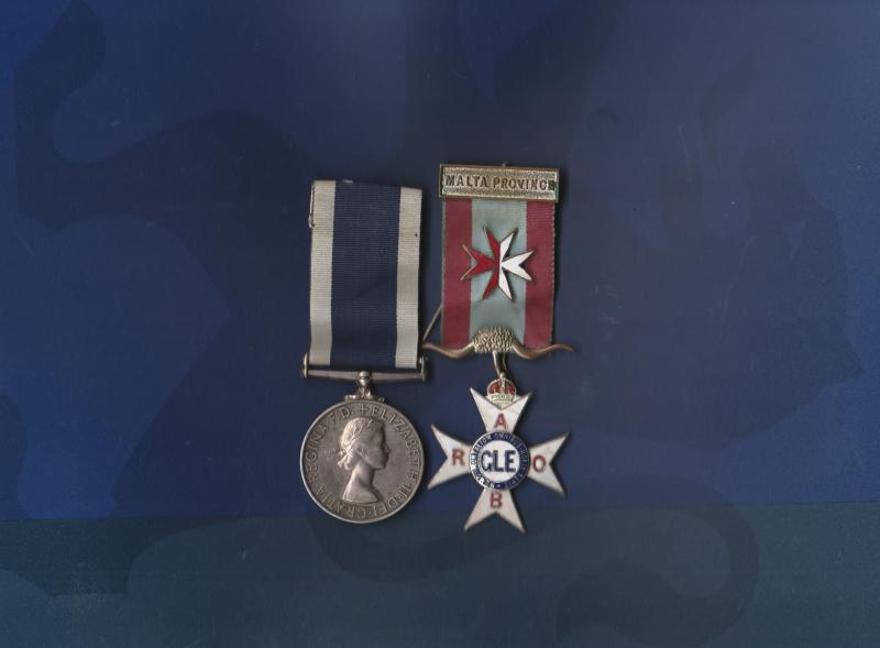 Naval LSGC And RAOB Medal To Malta FAA Base
